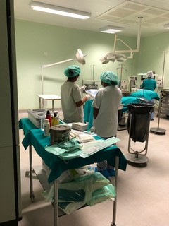 Chirurgia cesareo al Centro Sanitario St.Paul ad Ampefy