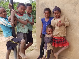 bambini del villaggio
