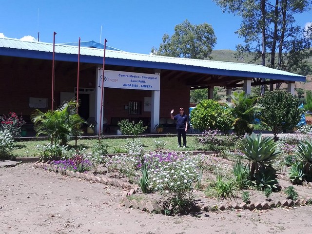 veduta del Centro Sanitario di Ampefy